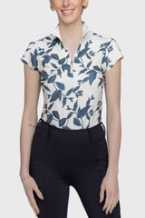Kastel Indigo Lithograph Short Sleeve