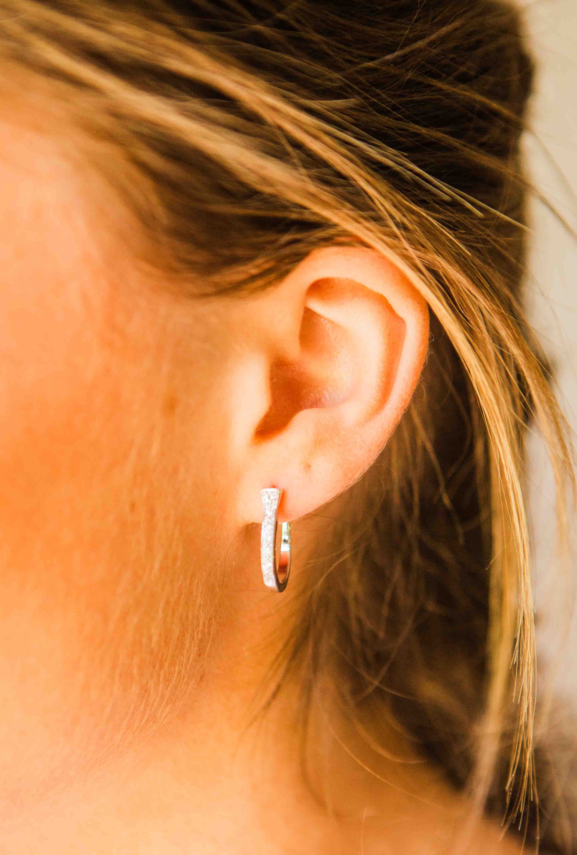 Kelly Herd Horseshoe Nail Earrings