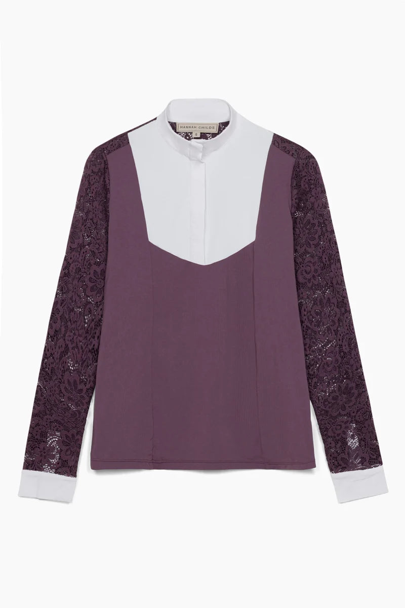 Hannah Childs Luna Lace LS Show Shirt
