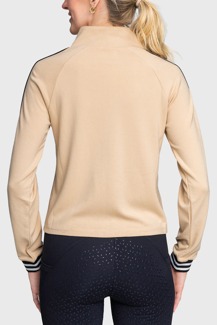 Kastel Full Zip Track Jacket Sand