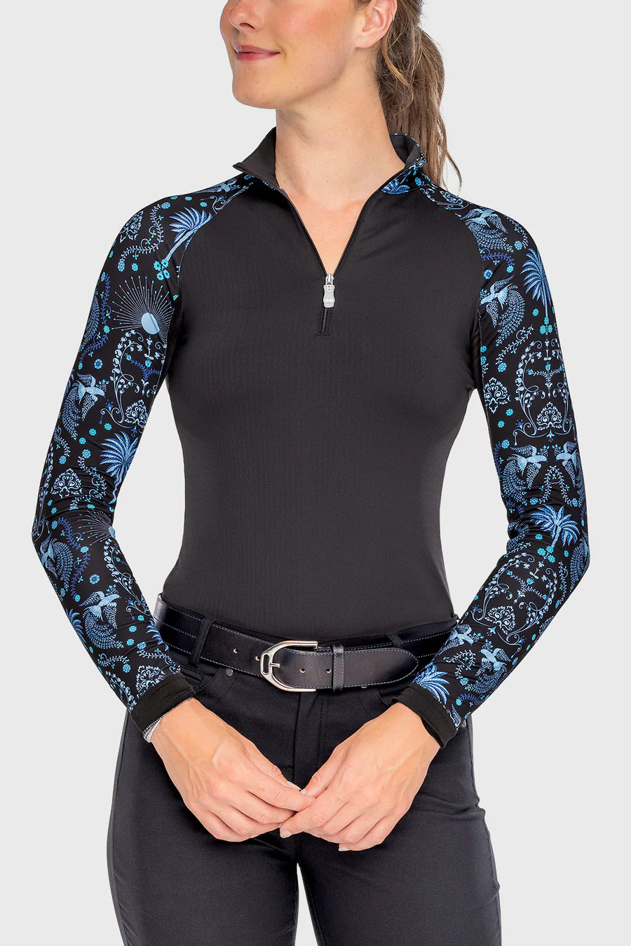 Kastel Regal Palm Raglan French Blue