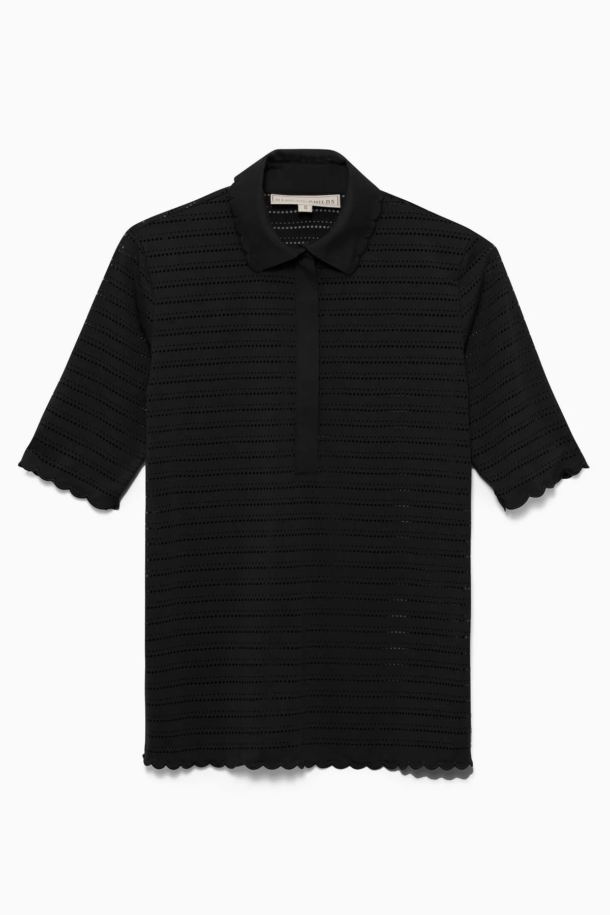 Hannah Childs Jade Air Stripe Polo